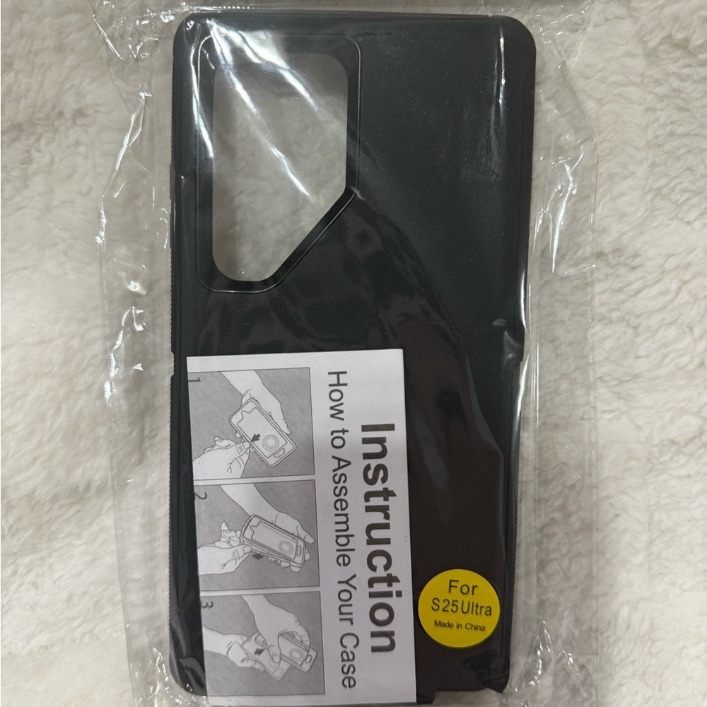 Black Phone Case - Picture 2 of 3